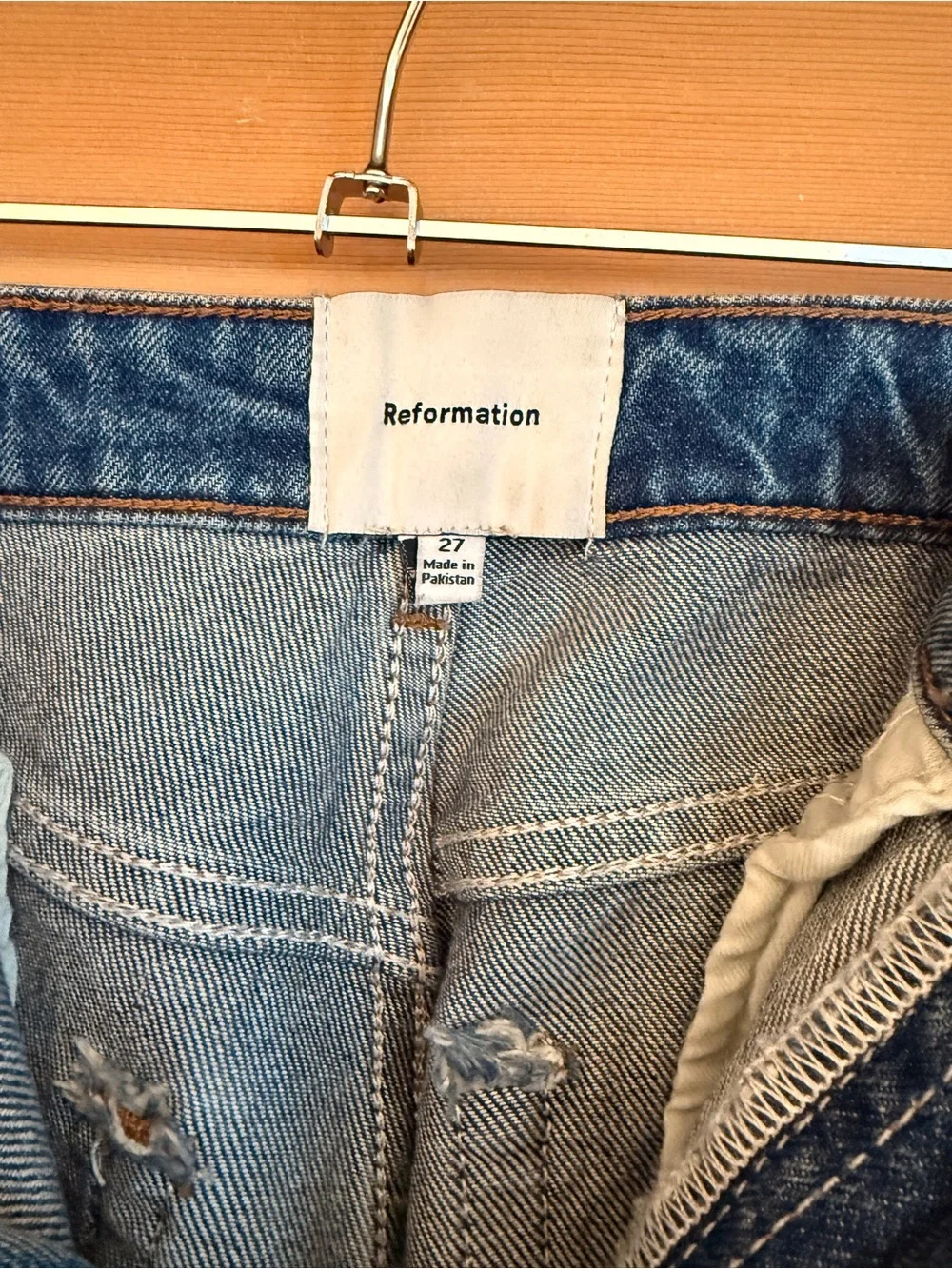 Reformation Wilder High Rise Jean - Picture 2 of 6
